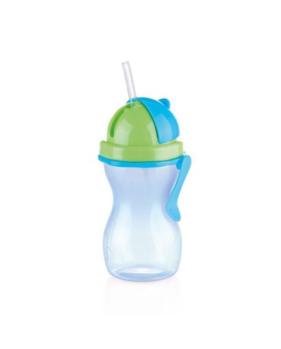 Tescoma Bambini borraccia con cannuccia 300 ml  blu