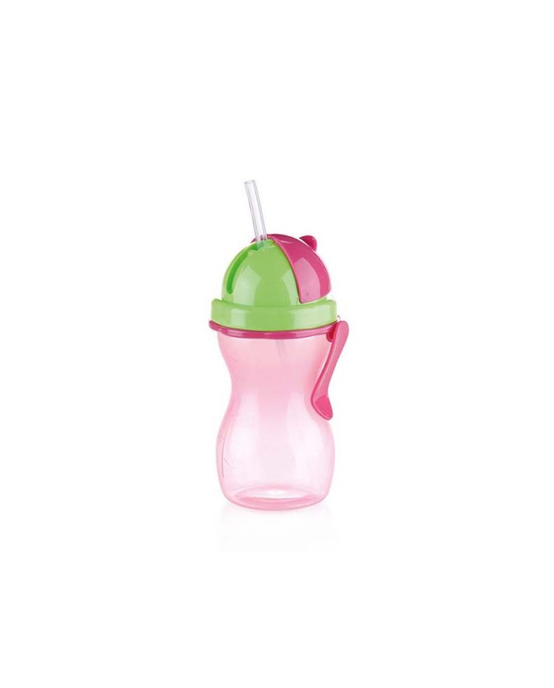 Tescoma Bambini borraccia con cannuccia 300 ml rosa