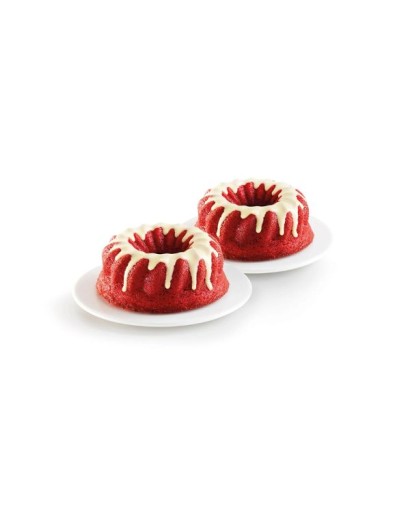 Lekué Set 2 mini stampi savarin