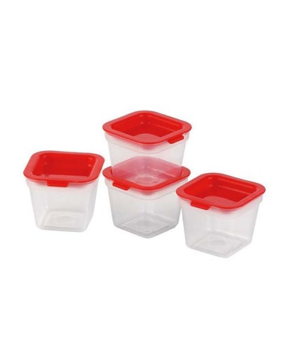 Tescoma Purity mini contenitori per freezer set 4 pezzi