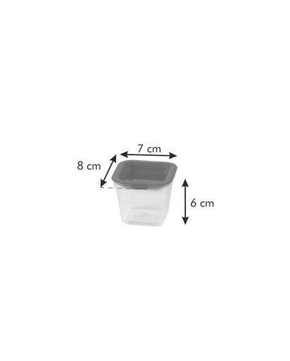 Tescoma Purity mini contenitori per freezer set 4 pezzi