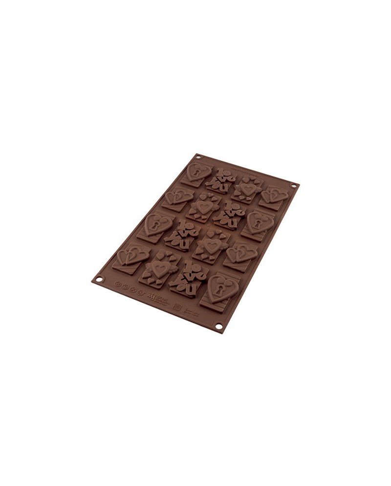 Silikò Choco tags in love