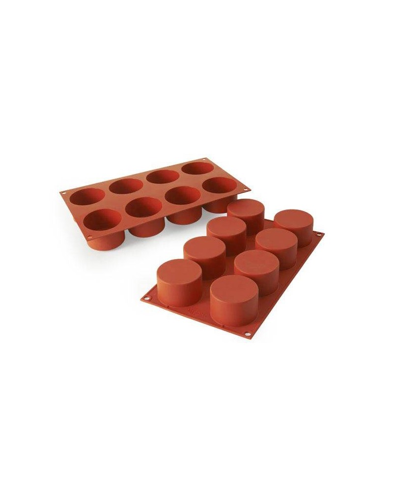 Silikò Stampo cylinders n. 8