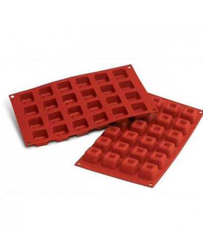 Silikò Stampo savarin quadrati piccoli