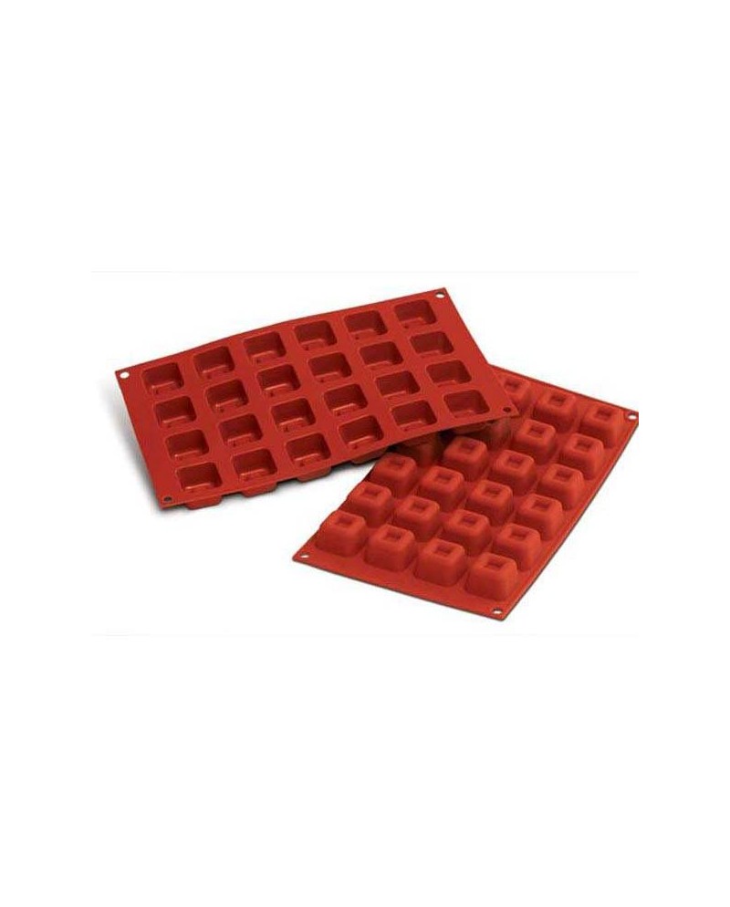 Silikò Stampo savarin quadrati piccoli