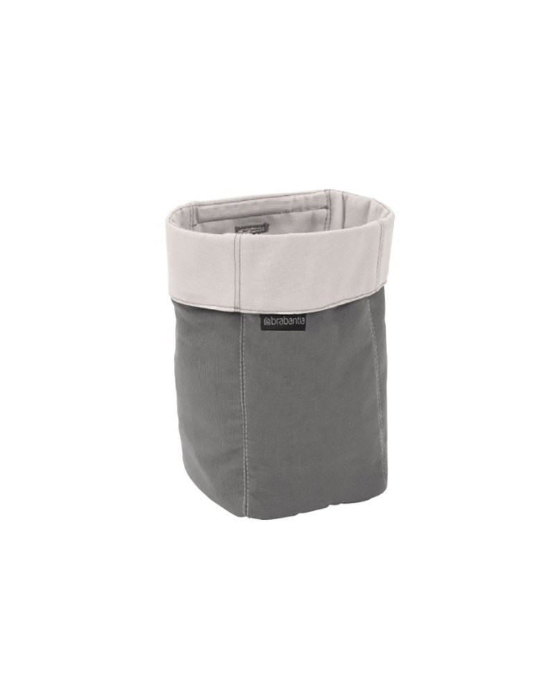 Brabantia Contenitore in tessuto grigio
