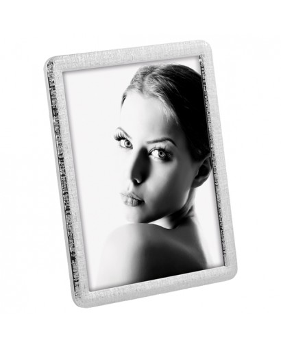 Mascagni Portafoto in metallo lucido argento/cromo 13 x 18