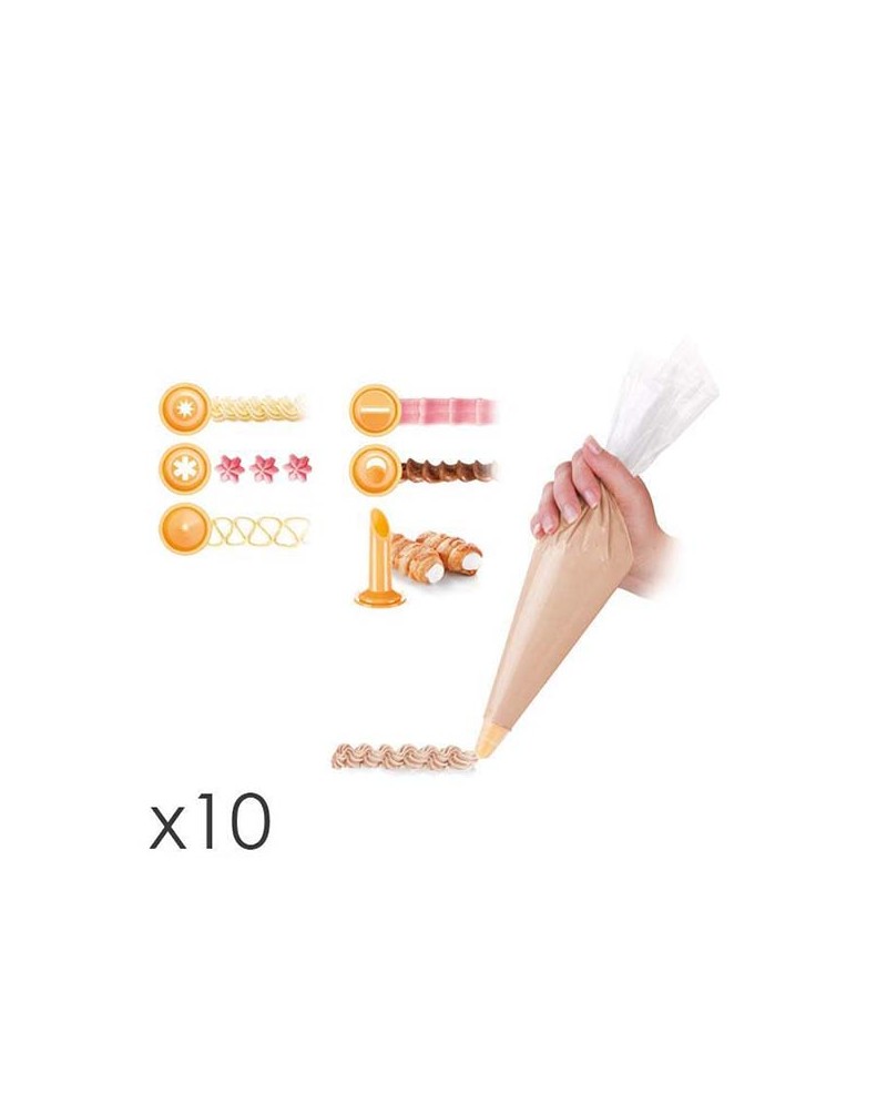 Tescoma Delicia sac à poche monouso con 6 beccucci