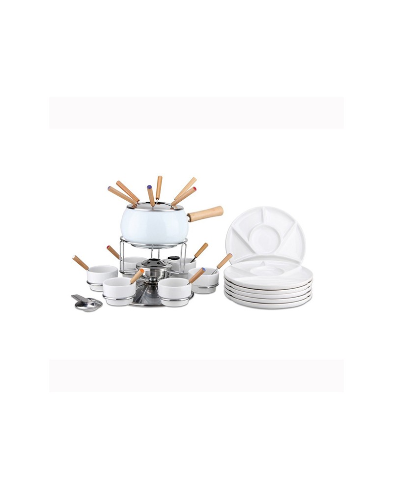 Eva Set fonduta bianco 29 pezzi