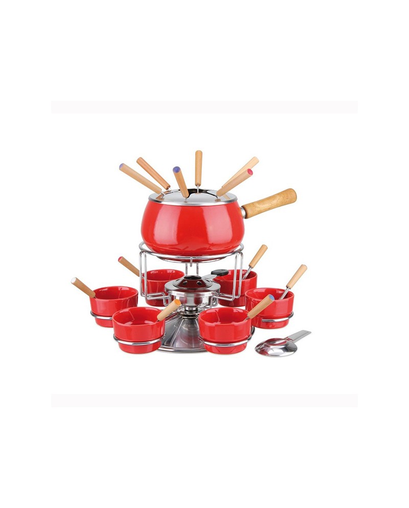 Eva Set fonduta rosso 23 pezzi