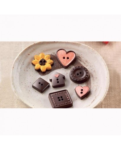 Silikò Choco buttons