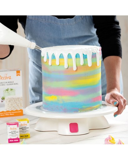 Decora Piatto giratorta con base e blocco