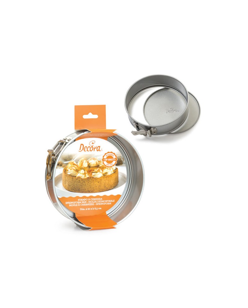 Decora Stampi a cerniera con fondo mobile d. 25,5