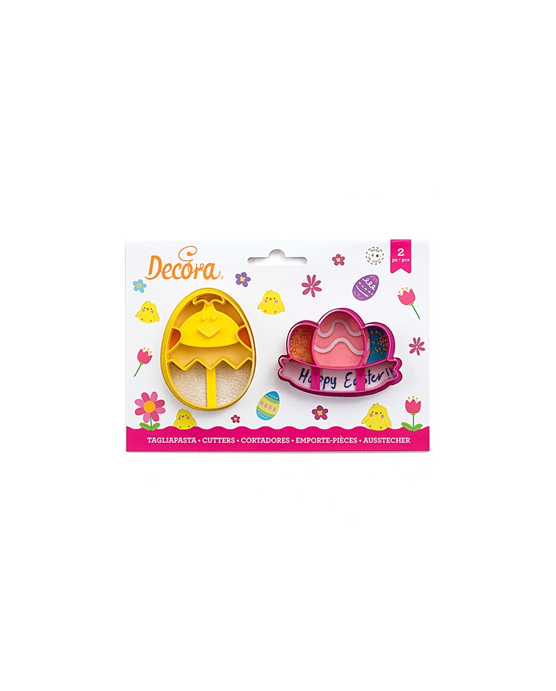 Decora Tagliapasta pulcino e uova con festone
