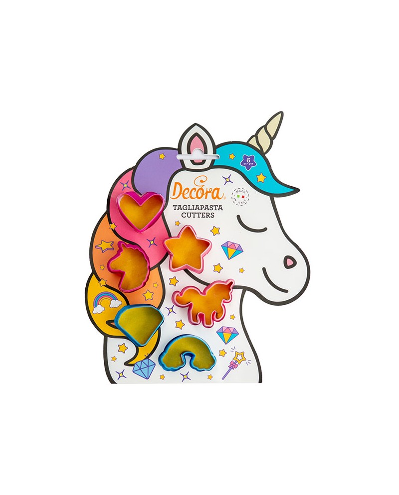 Decora Tagliapasta mini unicorno
