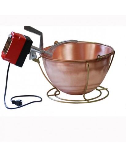 Botta Cuoca automatica rame martellato d. 30